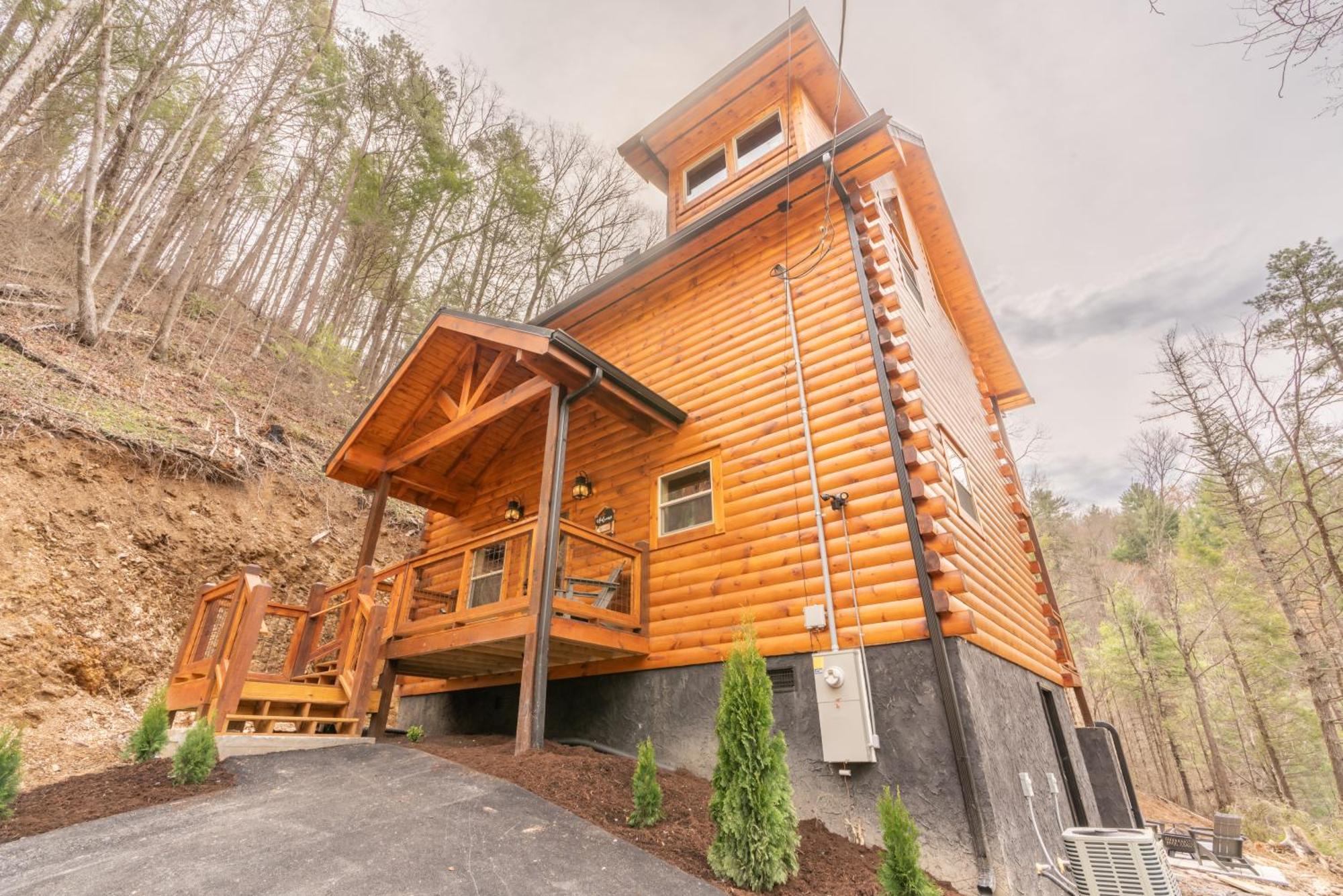 Hawks Nest Mountain Cabin Sevierville Exterior photo